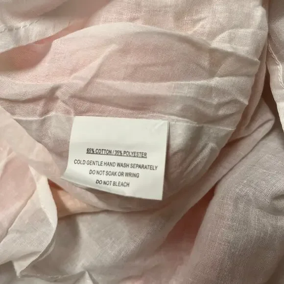 Hello Molly Floral Mini Dress Orange Pink Tie Front Boho Cottagecore L - Picture 8 of 11